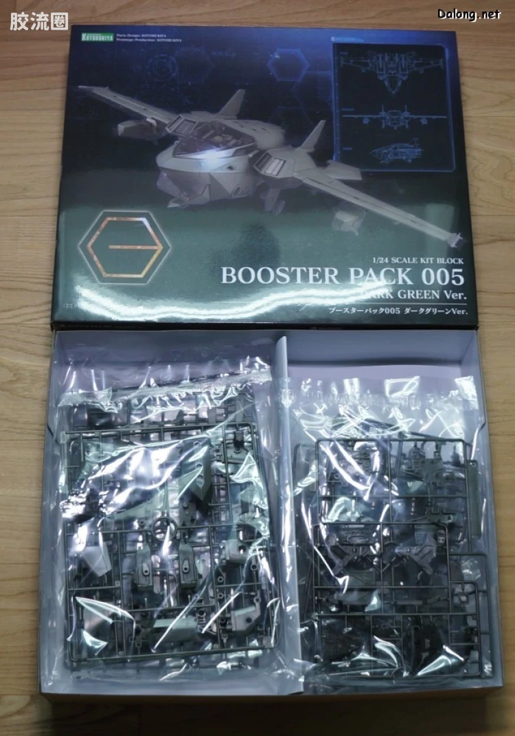 HEXA GEAR 六角机牙 第2世代六角机牙 支援扩展包005  深绿色ver. - 图片